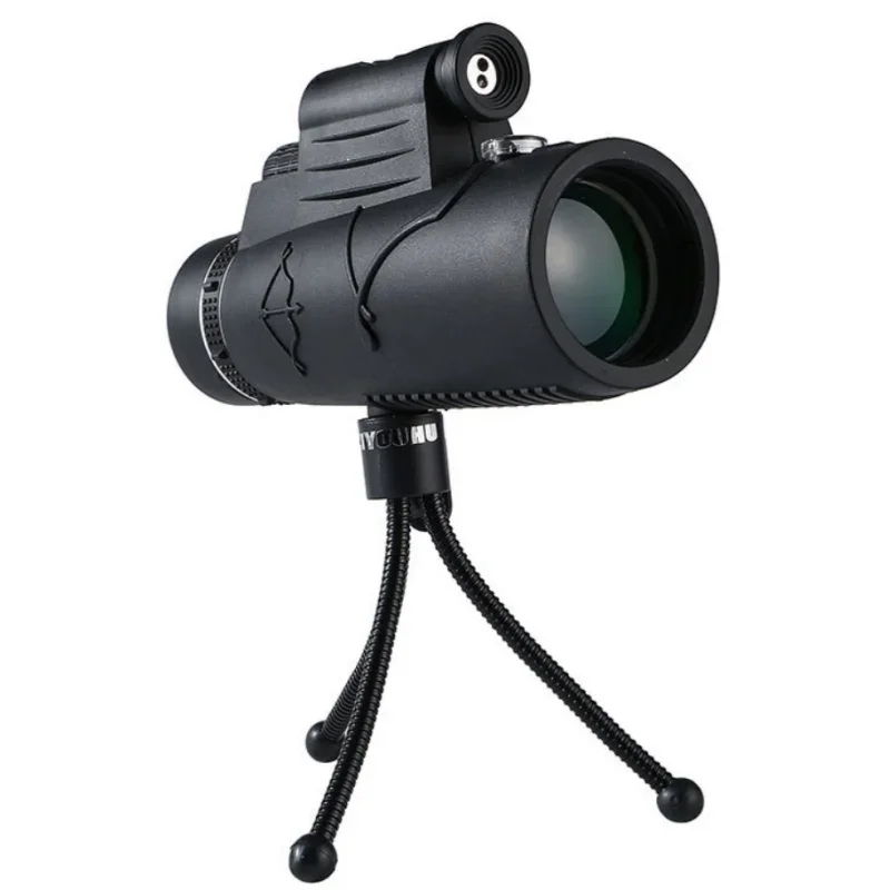 Krachtige Monocular de zoom HD con trípode y clip para móvil - imagen 4