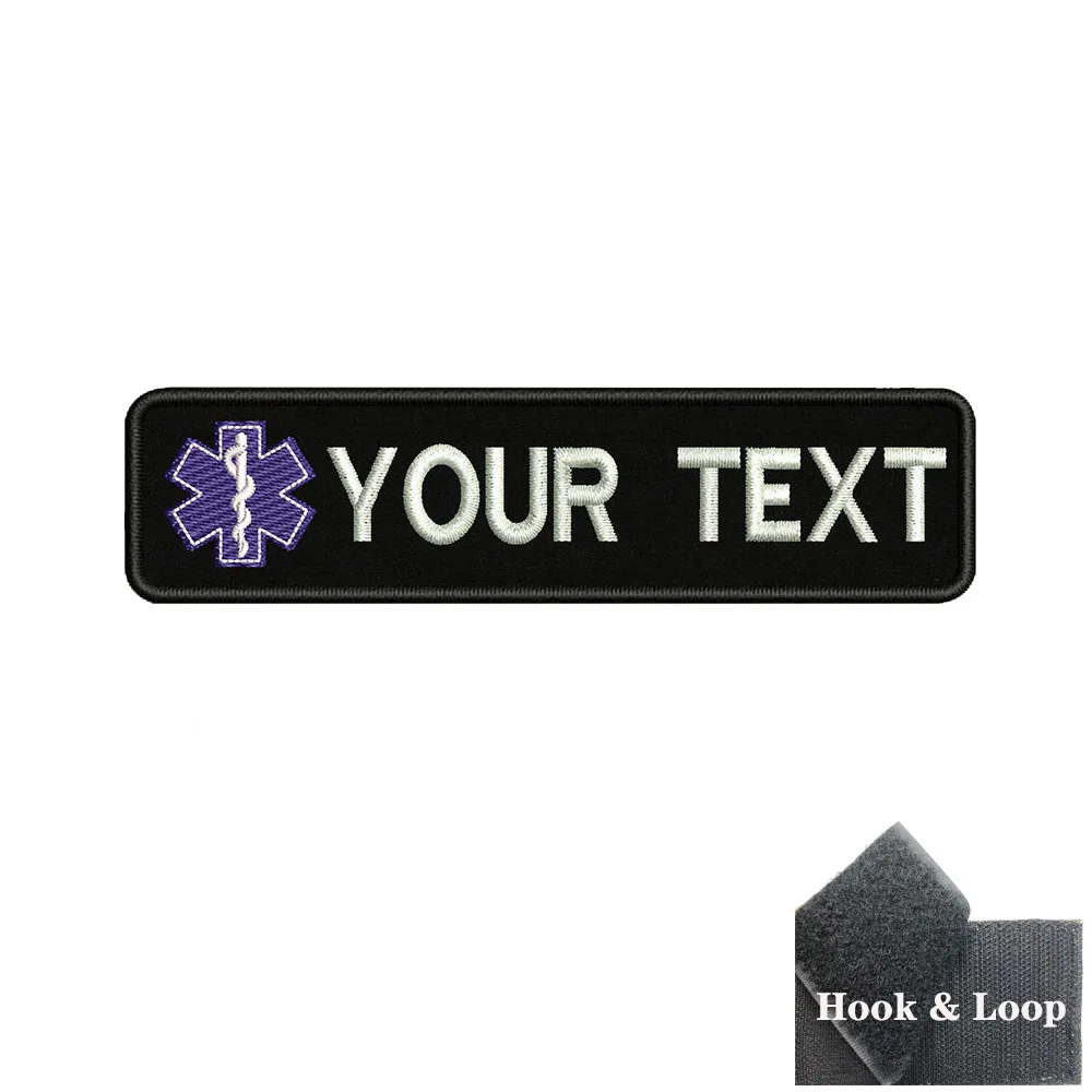 Insignia táctica adhesiva personalización 10x2,5cm – Gancho ovelcro - imagen 2