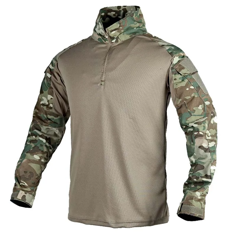 Camisa táctica Multicam para hombre - manga larga y resistente - imagen 2