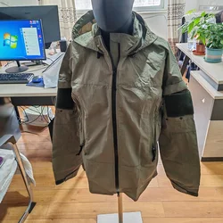 Chaqueta Softshell PCU L5 Gris con Capucha Cortavientos 160D