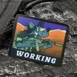 Parche táctico con velcro – Insignia moral para equipo militar
