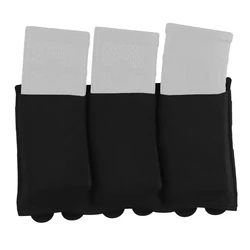 Portacargador MOLLE elástico triple para chaleco táctico rifle