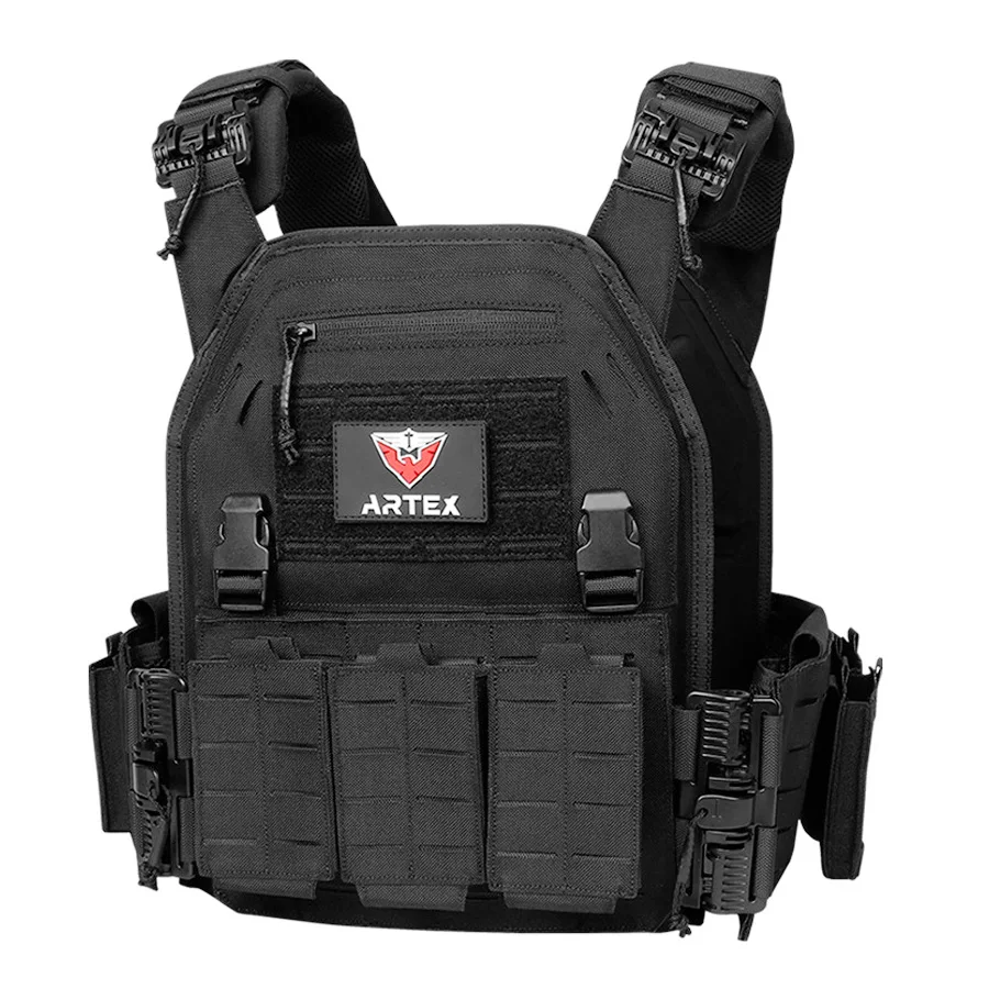 Artex chaleco táctico de liberación rápida multifuncional exterior