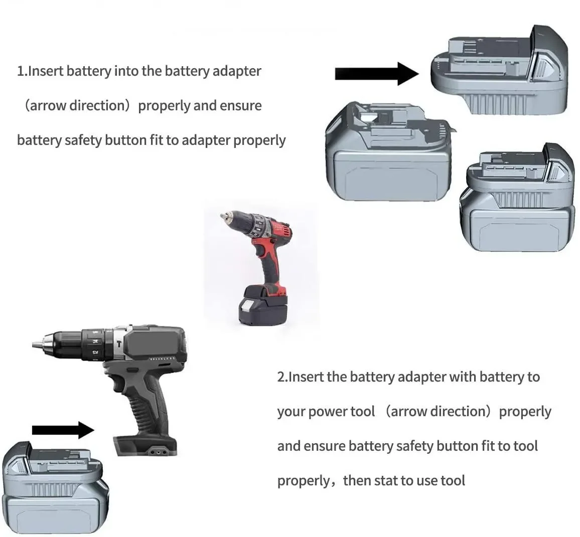 MT20ML: Adaptador para baterías Makita 18V (BL1830/40/50/60 y B) - imagen 5