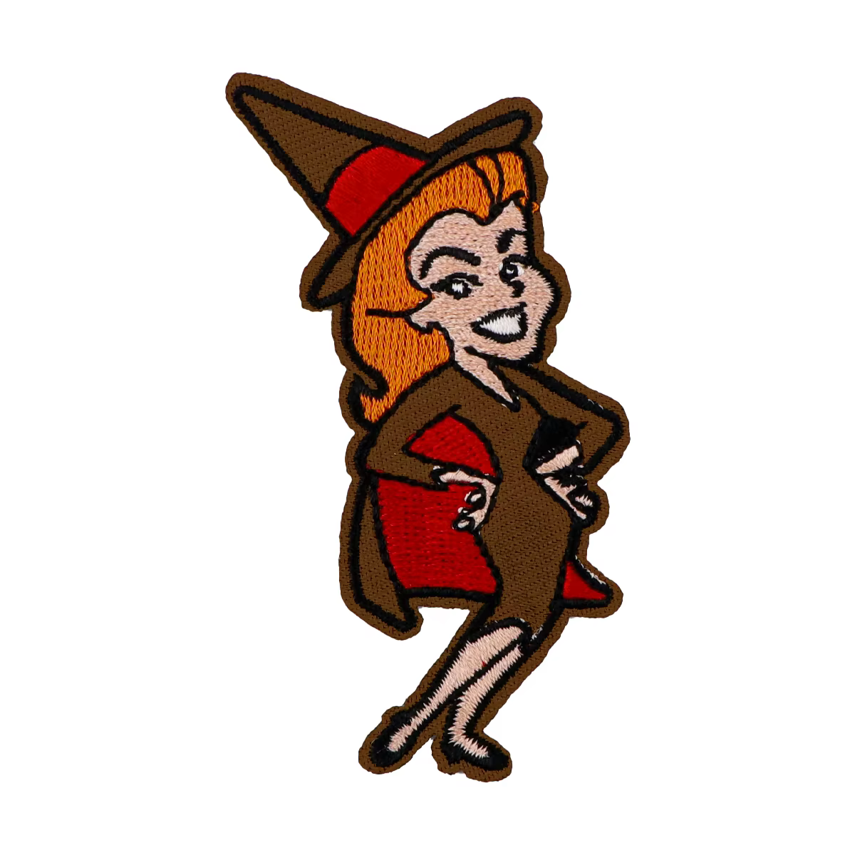 Parche bordado bruja - insignia para coser o planchar - imagen 2