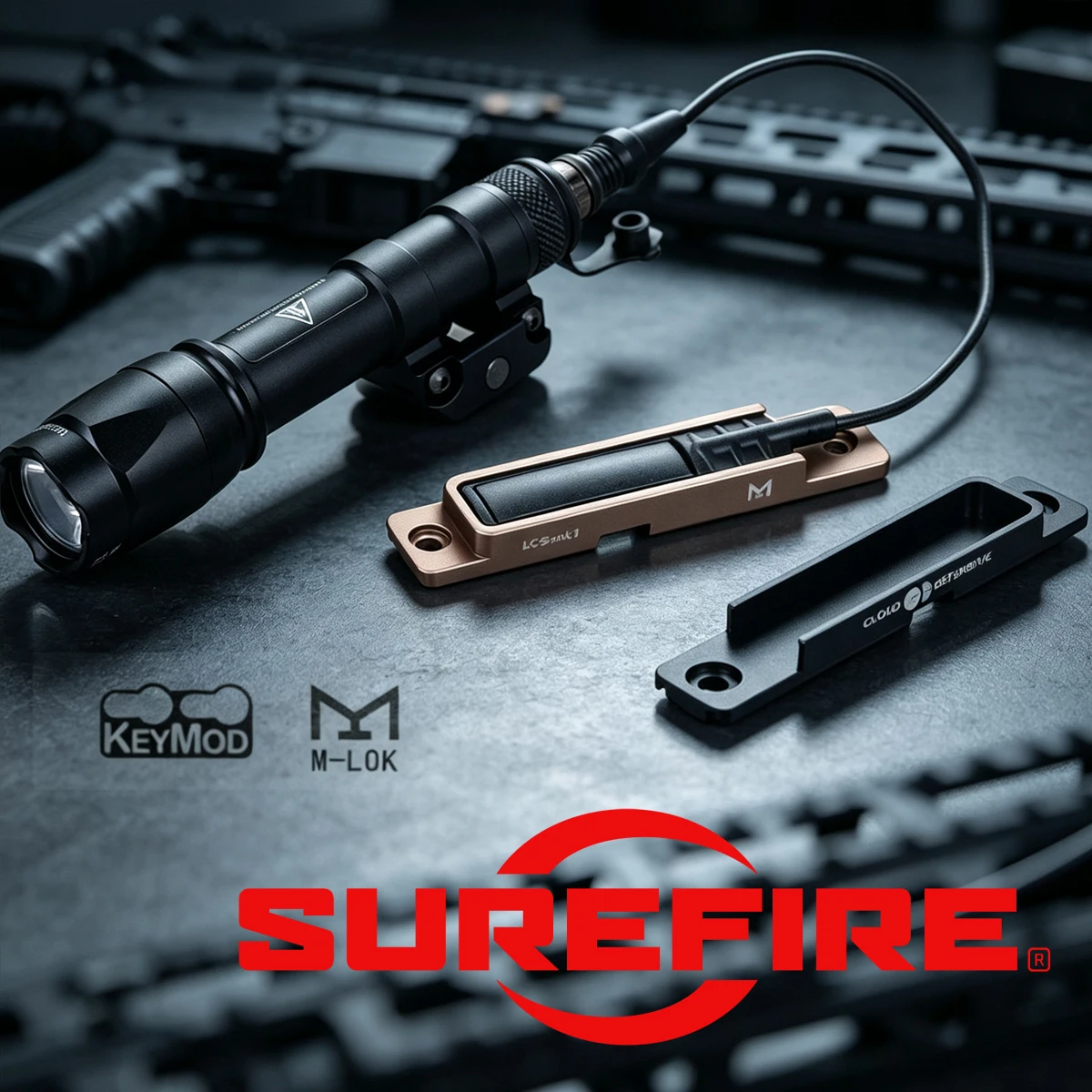 SureFire SMR M-LK, interruptor remoto de presión para M600/M300 - imagen 3