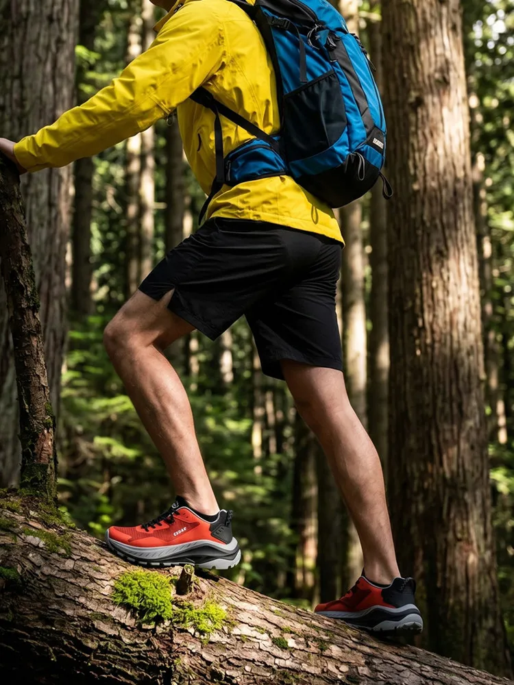 RAN Botas de senderismo trekking antideslizantes hasta el tobillo - imagen 4