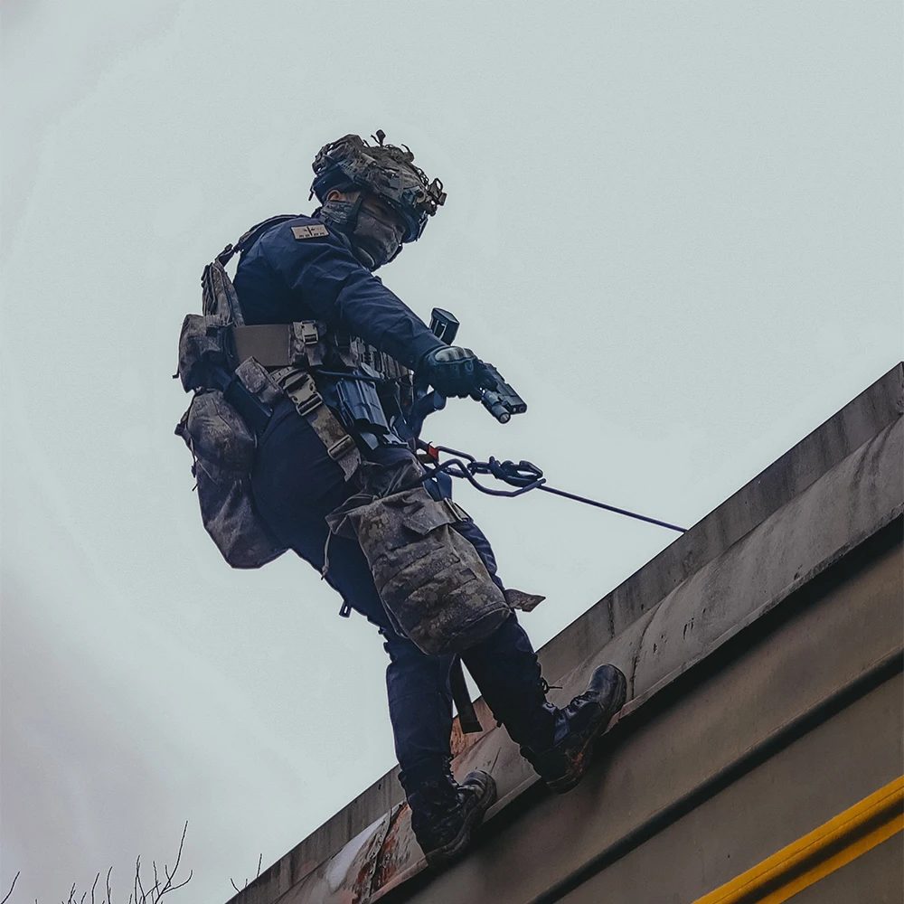 Bolsa táctica para cuerdas MOLLE ripstop – airsoft, rescate, montañismo - imagen 4