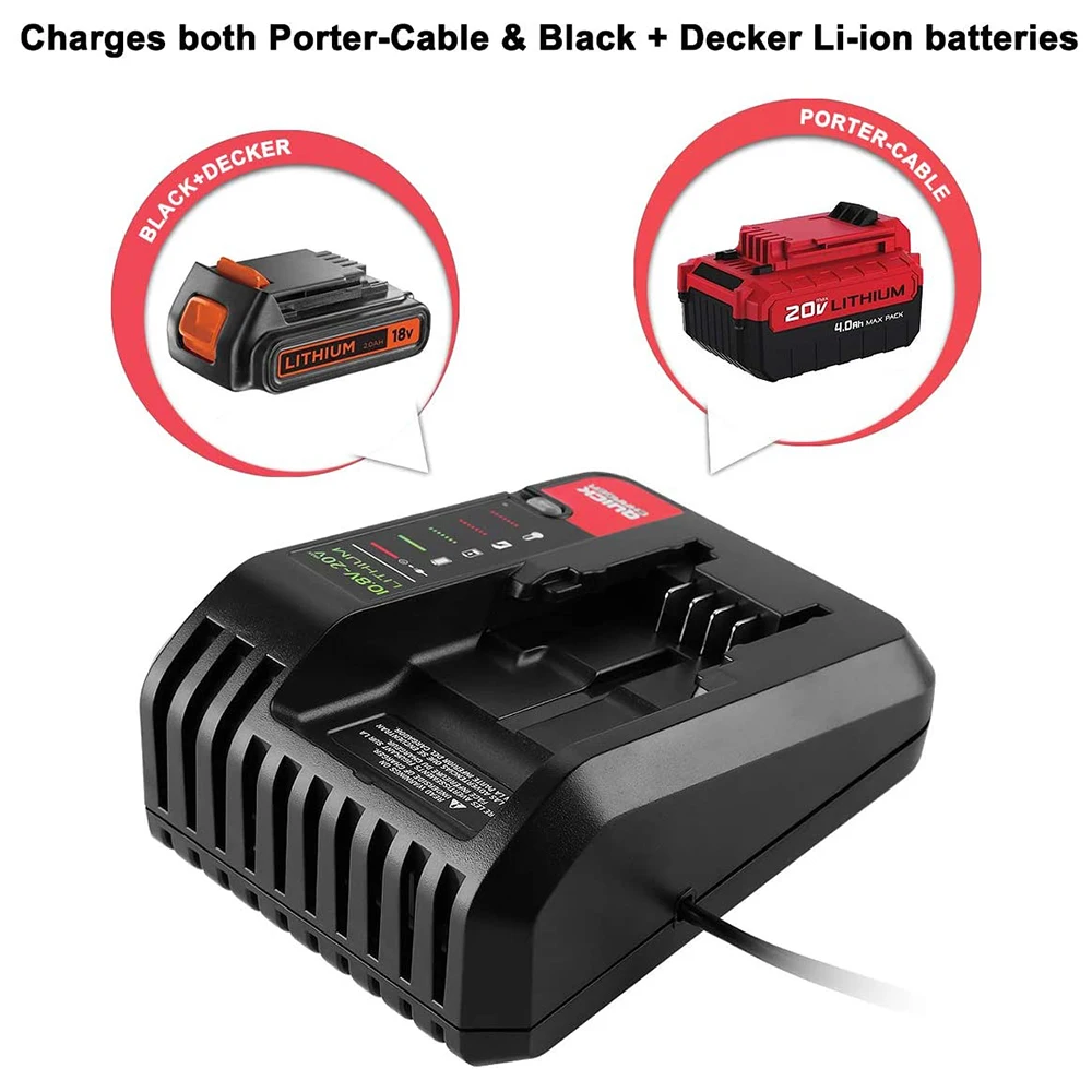 Cargador de batería litio con enchufe europeo para Black&Decker - imagen 5