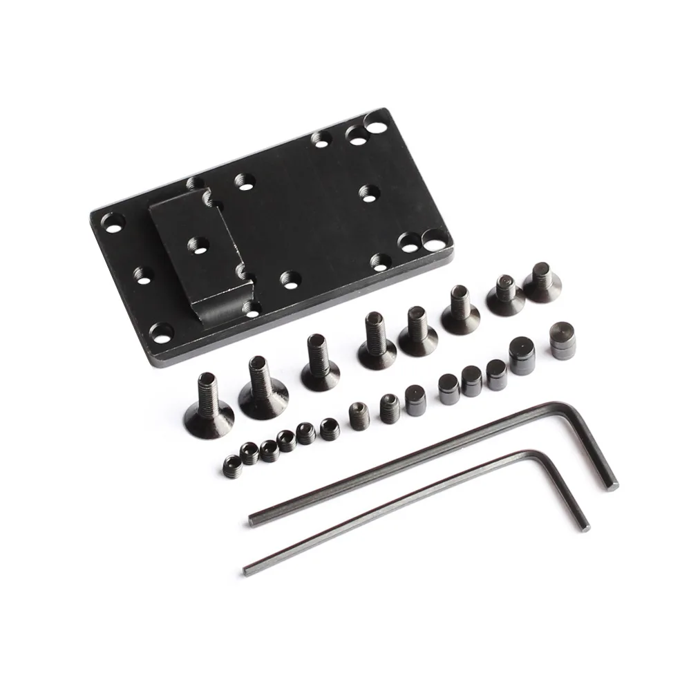 LAMBUL Base montaje universal acero para mira punto rojo CZ 75