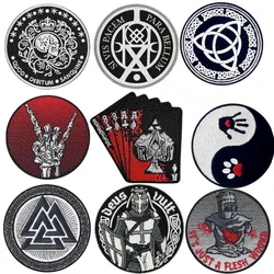 Parche bordado Viking velcro – Insignia táctica para mochila