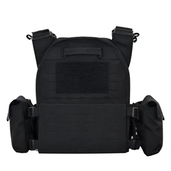 UNIONTAC Chaleco Táctico 1000D MOLLE Talla L con Bolsillos