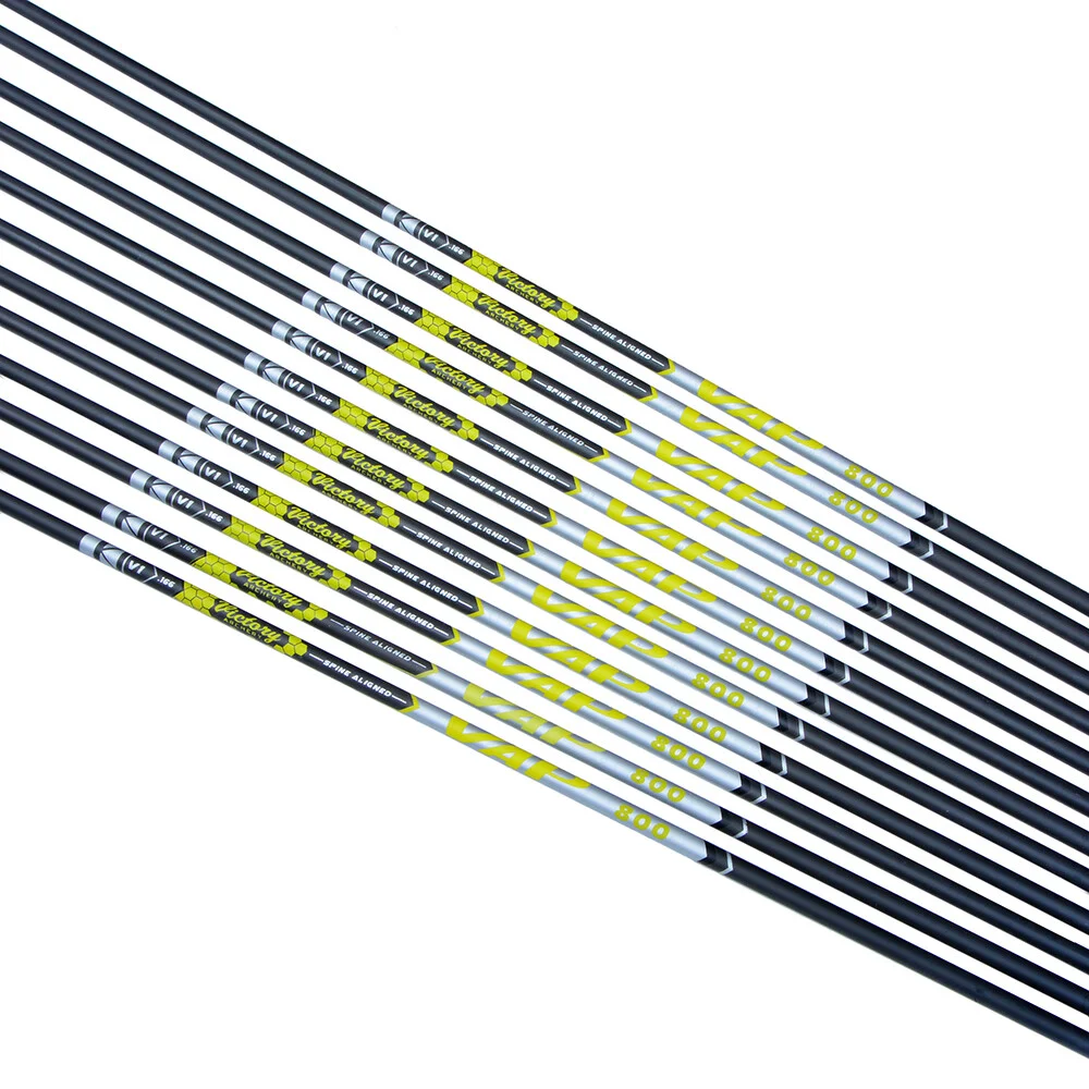 Flecha de carbono SP300 77,4cm – Puntada para arco caza y competición - imagen 2