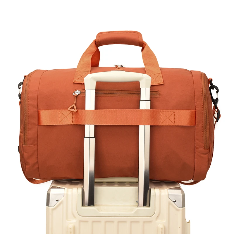 Bolsa deportiva lona con compartimento zapatos – Outdoor y gimnasio - imagen 5