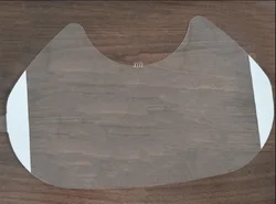 Protector facial completo antiarañazos para máscara de gas táctico