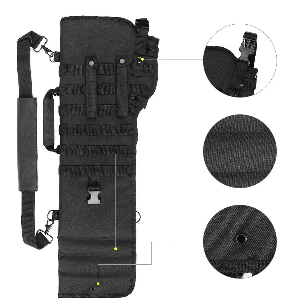 Funda táctica MOLLE para rifle y escopeta, bolsa transporte airsoft - imagen 3