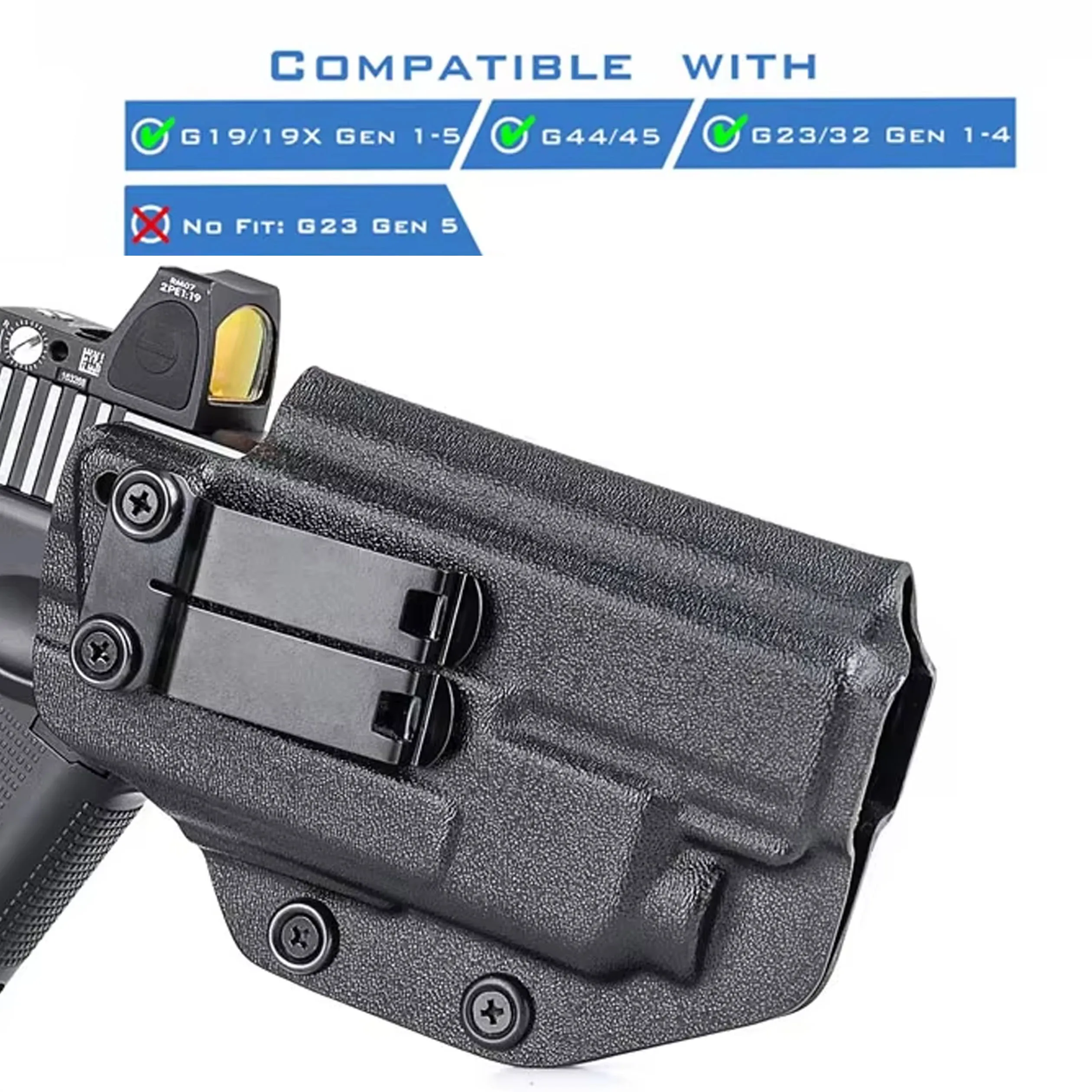 Streamlight TLR7 TLR-1HL linterna táctica con funda para cinturón - imagen 3
