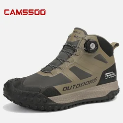CAMSSOO botas de senderismo para trekking, caza y viaje aire libre