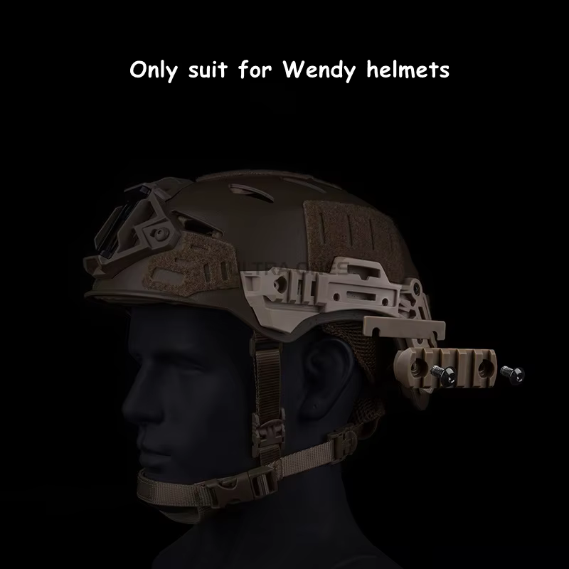 Wendy 3.0 rieles laterales de montaje para casco táctico airsoft - imagen 4