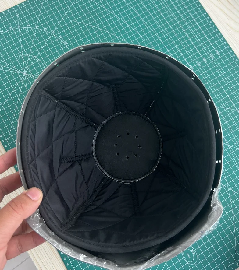 Gorro cubre-casco transpirable forrado para DIY de casco - imagen 4