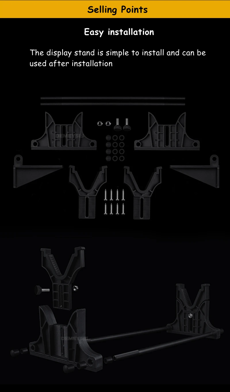 Soporte en configuración de mesa