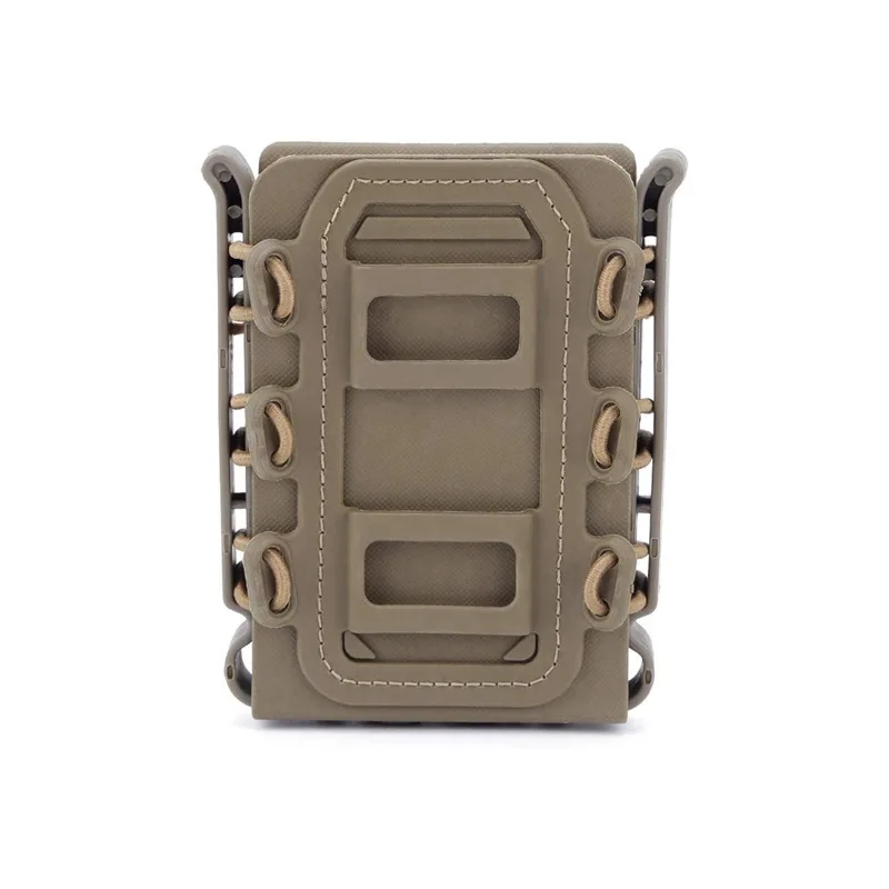 Portacargador táctico MOLLE extracción rápida para fusil AK AR