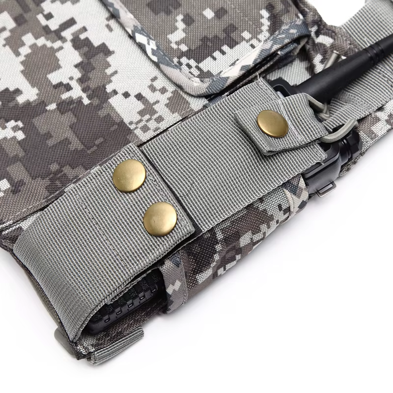 ABBREE PT-08 Walkie Talkie funda frontal camuflaje para UV-5R - imagen 4