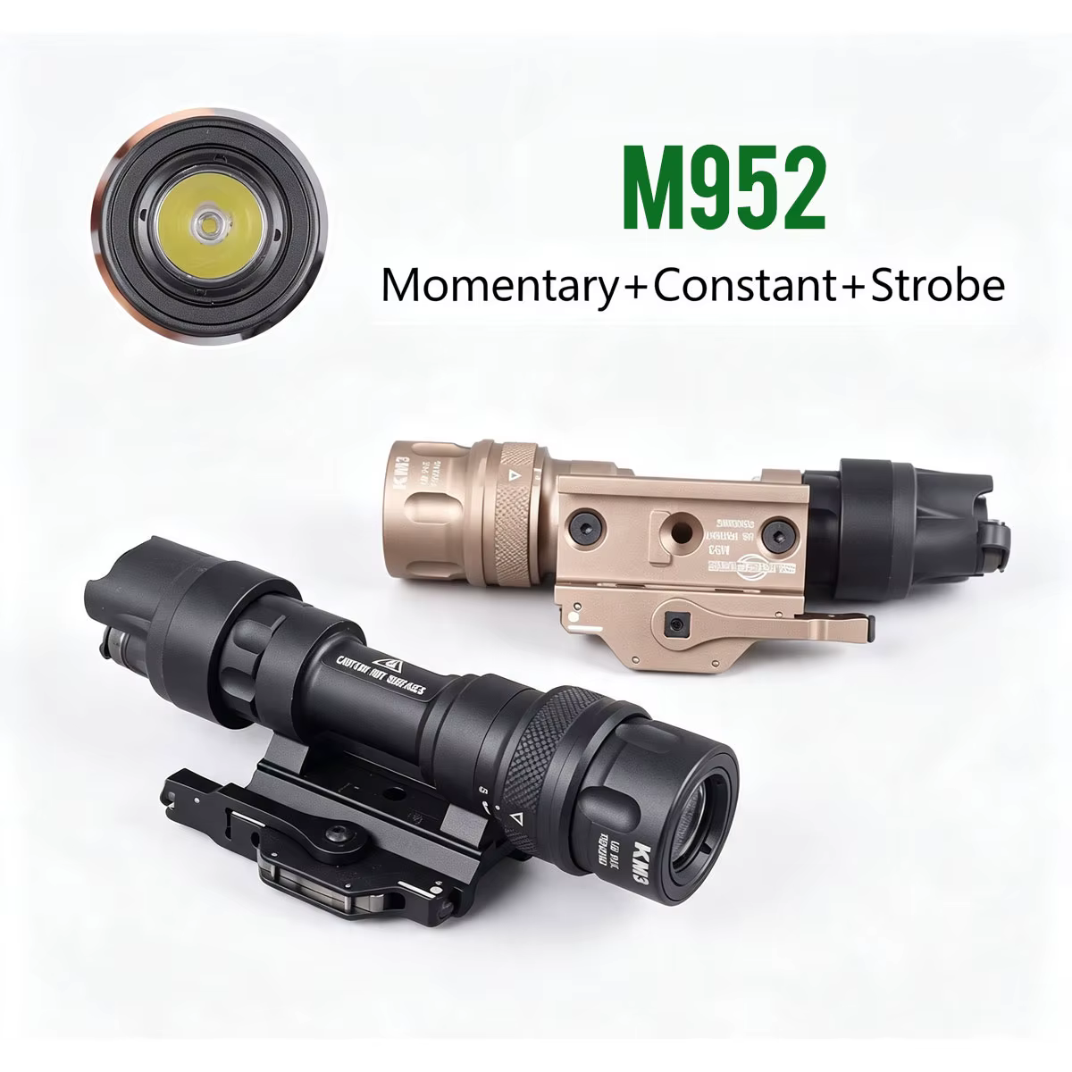 Linterna Táctica SureFire M952 IR QD con Montaje Rápido - imagen 2
