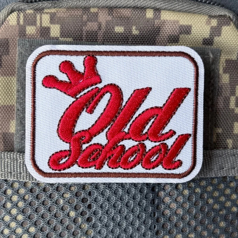 Parche táctico bordado velcro – insignia de moral para mochila o ropa - imagen 3
