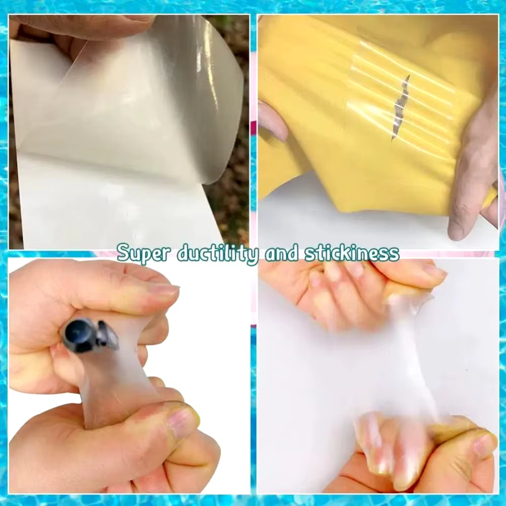 DIZETION kit parches de reparación TPU para inflables y toldos - imagen 5