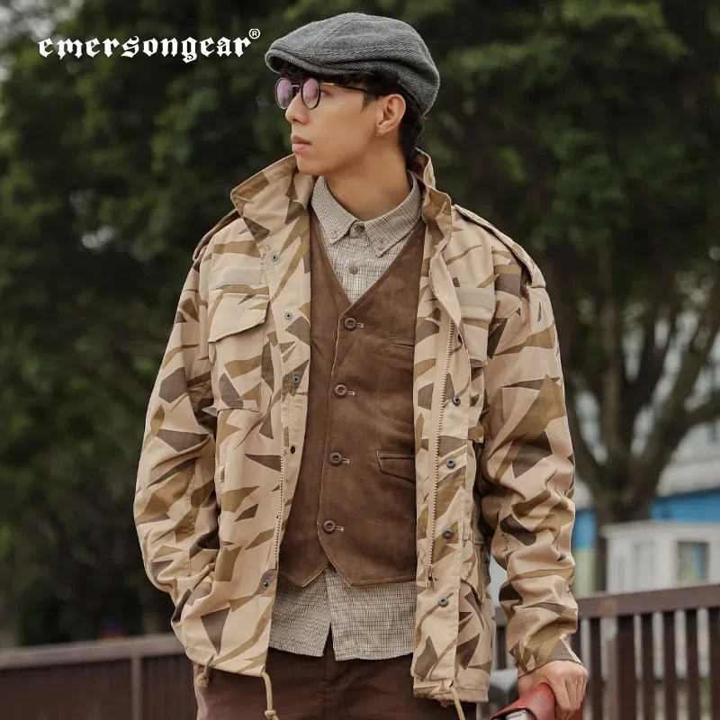 Emersongear Chaqueta táctica multibolsillos tipo trench para M65 - imagen 2