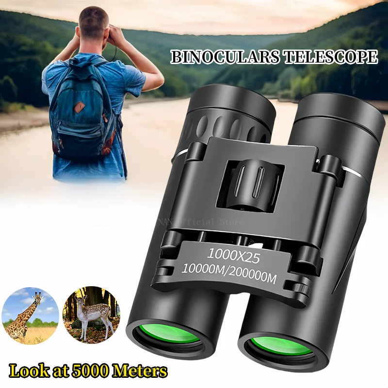 Binoculares de visión nocturna y baja luz portátil para acampada - imagen 4