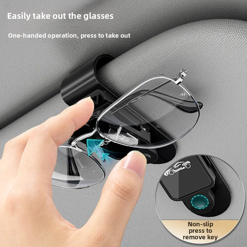 Clip multifunción para gafas, billetes y sol en coche - imagen 5