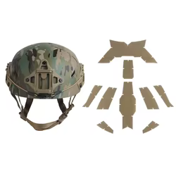Casco táctico ligero de seguridad para caza, paintball y moto