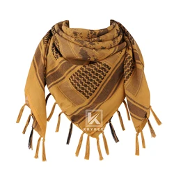 KRYDEX Keffiyeh táctica de algodón para cuello y cabeza