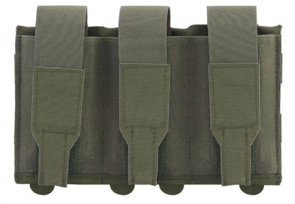 Portacargadores triple 5.56 MOLLE para chalecos JPC SPC AVS - imagen 4