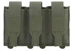 Portacargadores triple 5.56 MOLLE para chalecos JPC SPC AVS