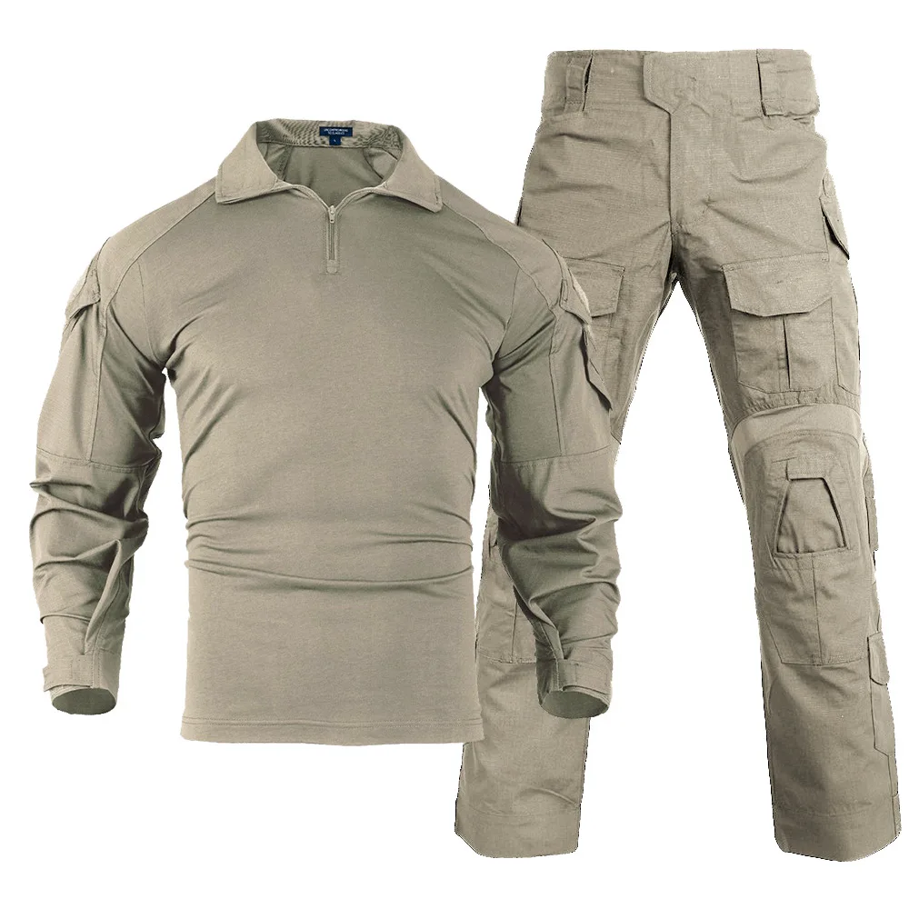 Ropa táctica camuflaje ripstop transpirable elástica para exteriores