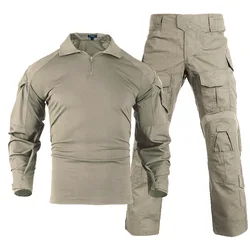 Ropa táctica camuflaje ripstop transpirable elástica para exteriores