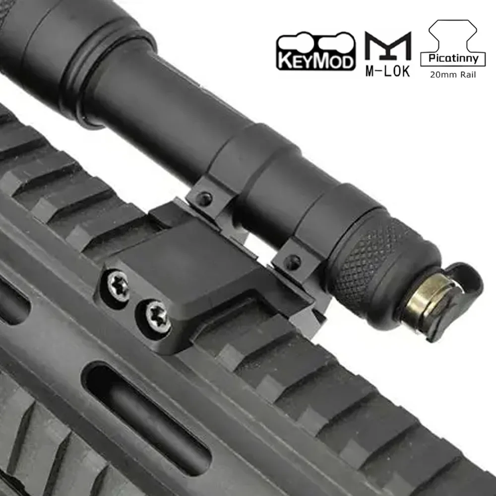 Surefire soporte QD linterna táctica riel Picatinny y Keymod - imagen 2