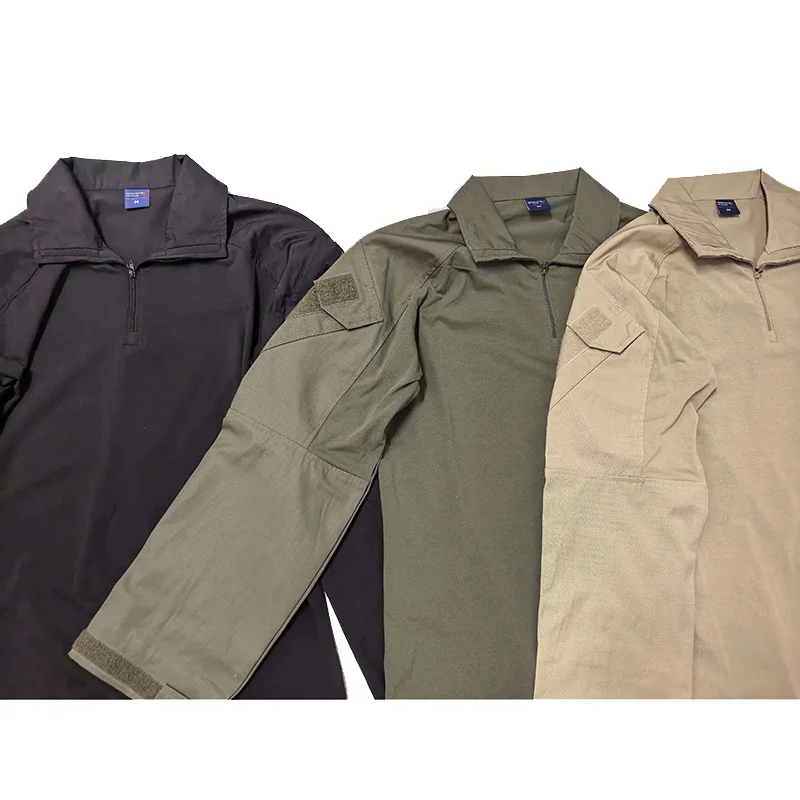 Traje táctico elástico verde resistente al agua y contra desgaste