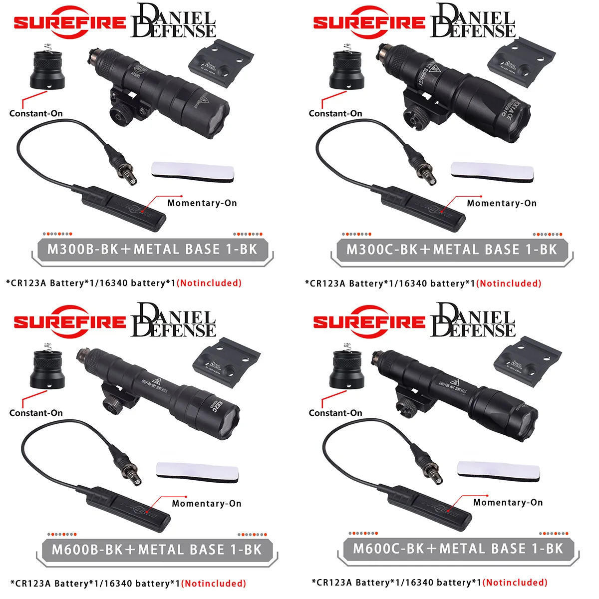 SureFire linterna táctica M600C con soporte lateral para M-LOK - imagen 2