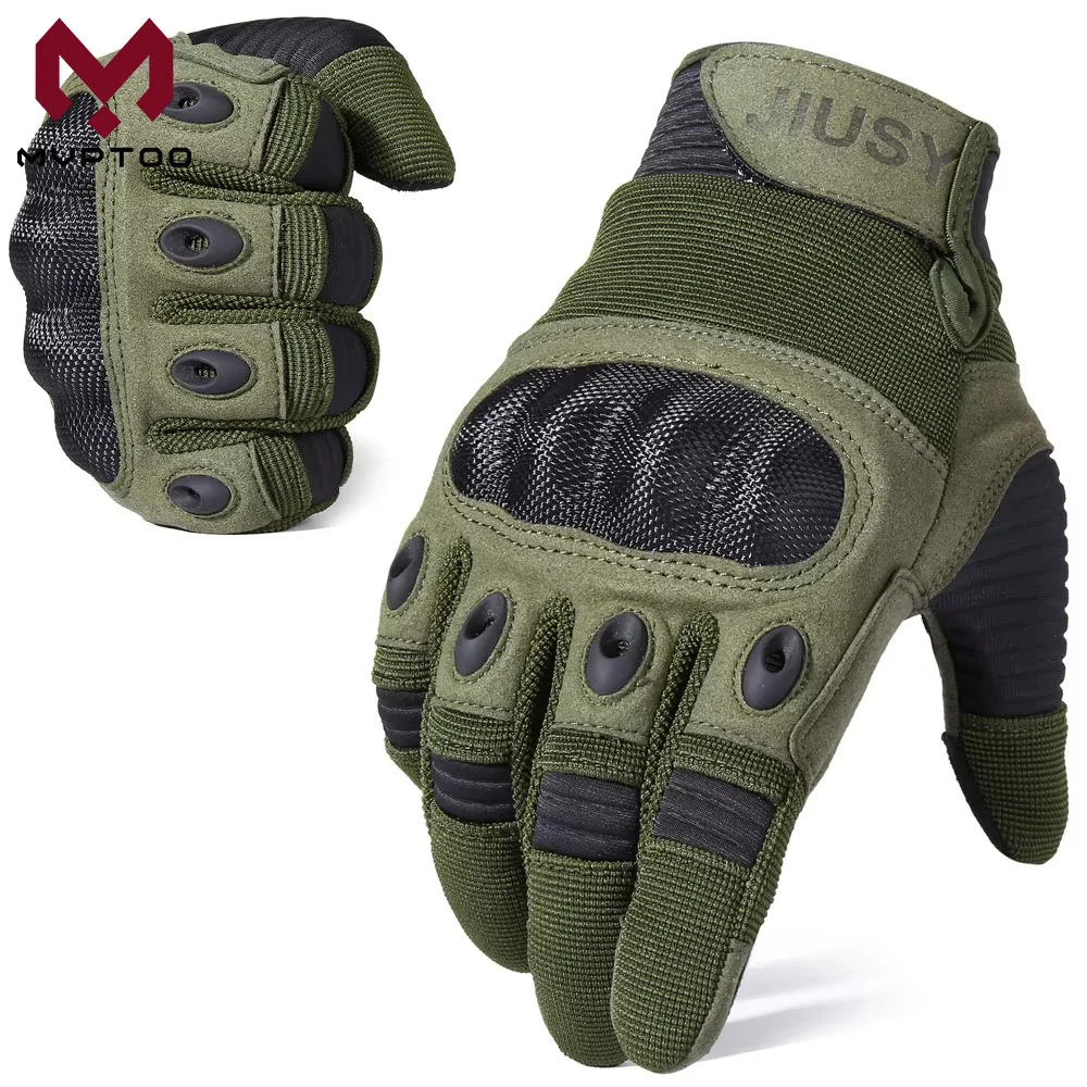 Guantes tácticos JIUSUYI con pantalla táctil – Dedo completo