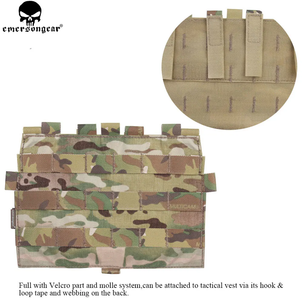 Panel MOLLE EmersonGear para chaleco AVS JPC 2.0 - imagen 4
