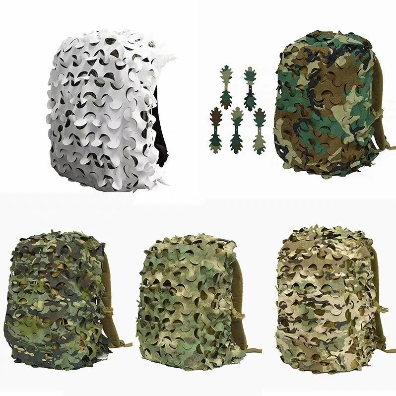 Funda táctica protectora para mochila camuflaje multiterreno exterior - imagen 3