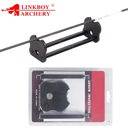 Detector de rectitud de flechas ABS para comprobar alineación y plumas