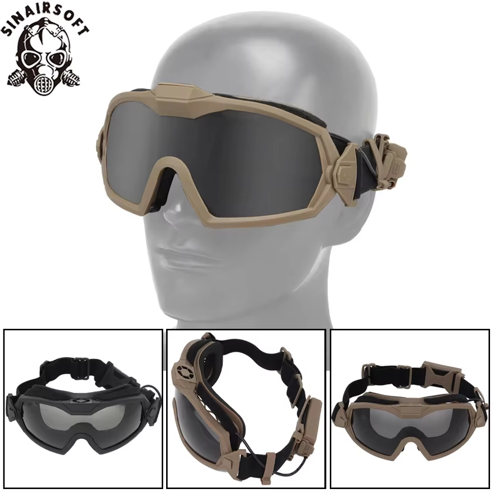 Gafas antivaho SINAIRSOFT con ventilador para ciclismo y moto