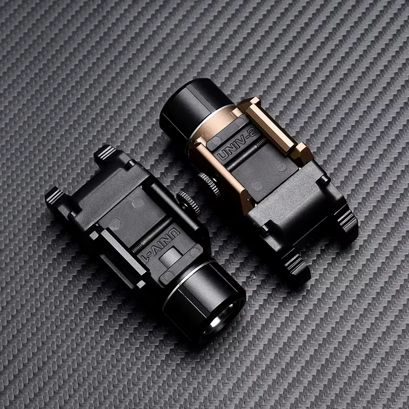 Linterna táctica LED Picatinny con mando ambidiestro y bloqueo - imagen 3