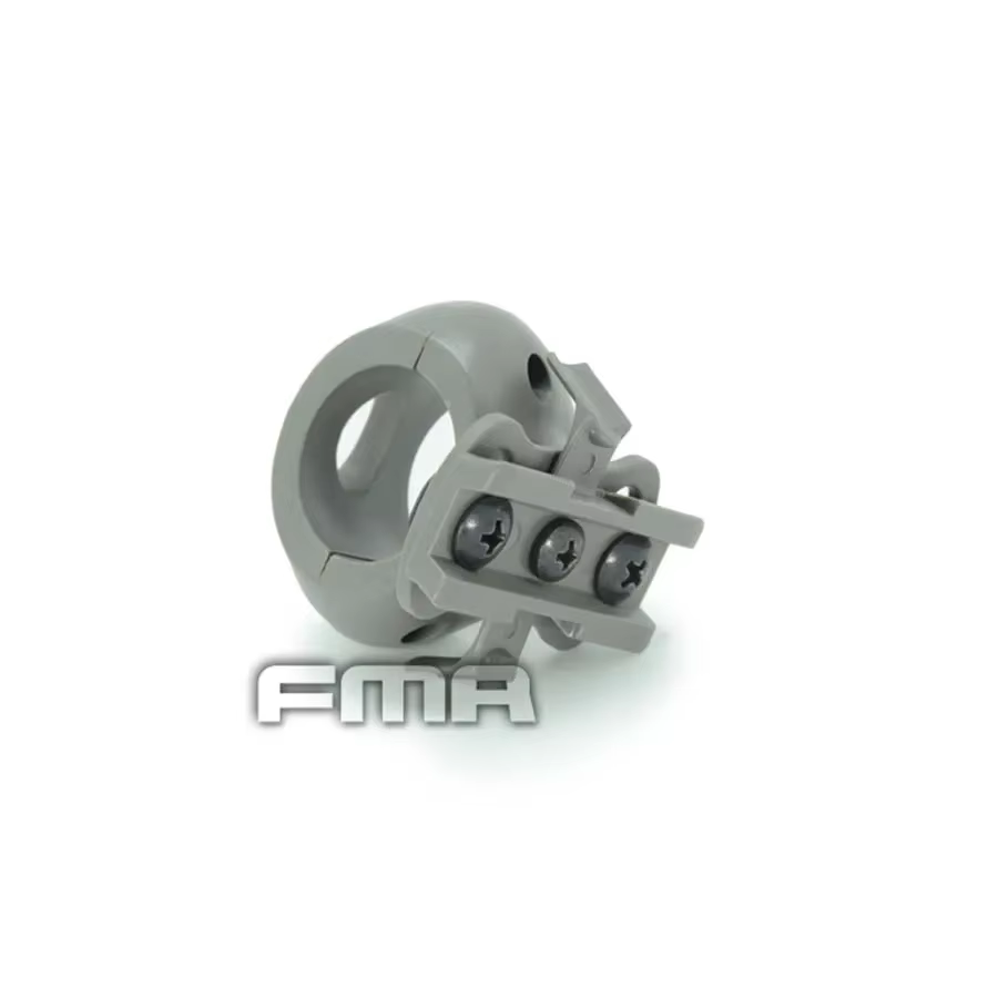 Abrazadera de linterna táctica con riel lateral para casco rápido - imagen 2