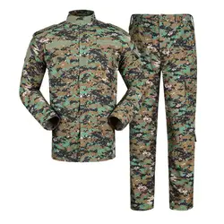 Conjunto camuflaje militar hombre resistente desgaste caza aire libre
